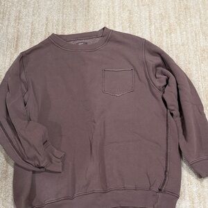 Aerie Men's Chocolate Crewneck Sweater